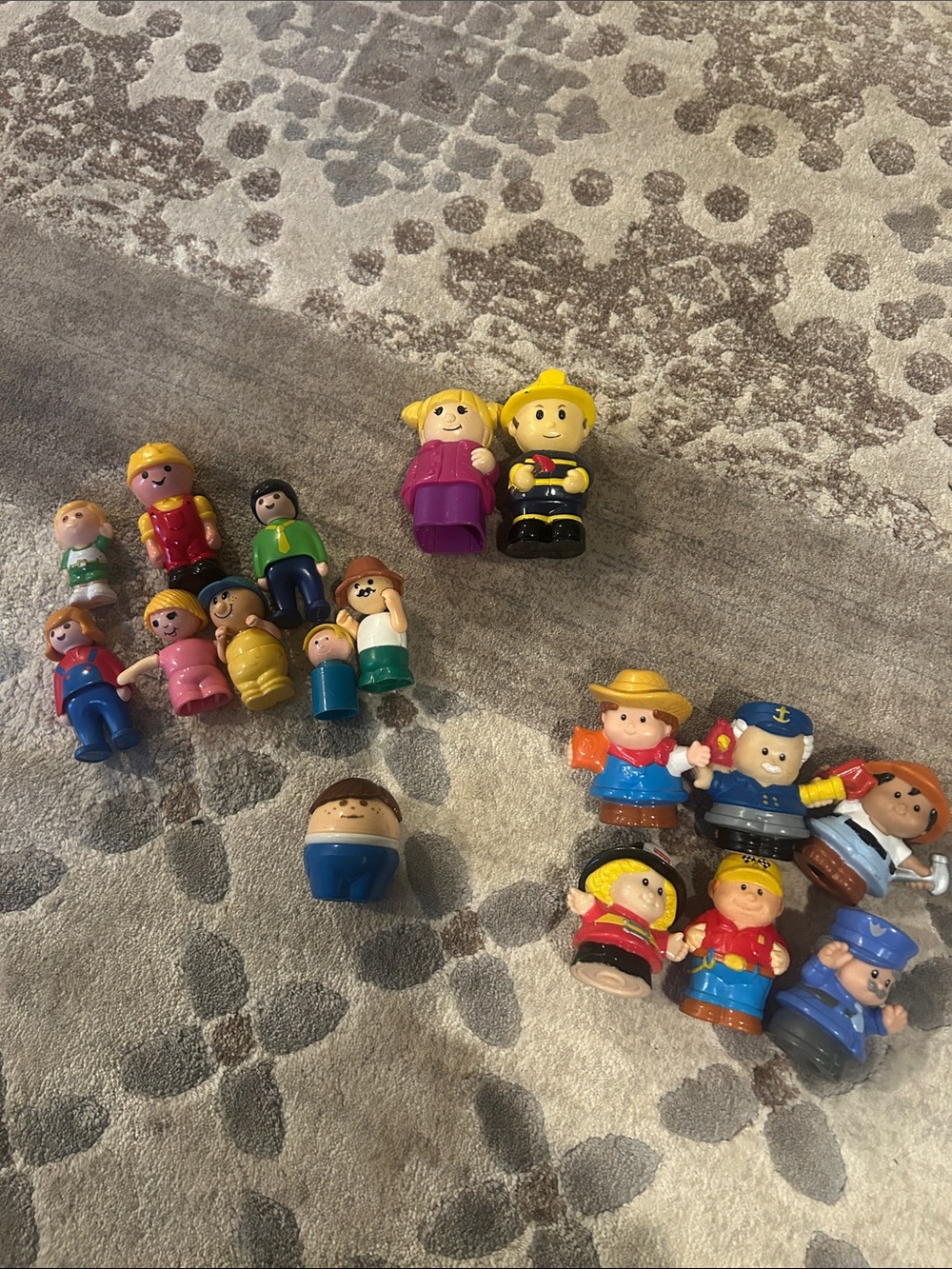 Vintage Fisher Price Little People Figure Lot 17 Mixed 1990/2000